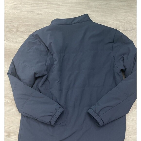 Travis Matthews Jacket Mens XL Blue Interlude Puffer Jacket Rip Stop Outdoors - Picture 4 of 8